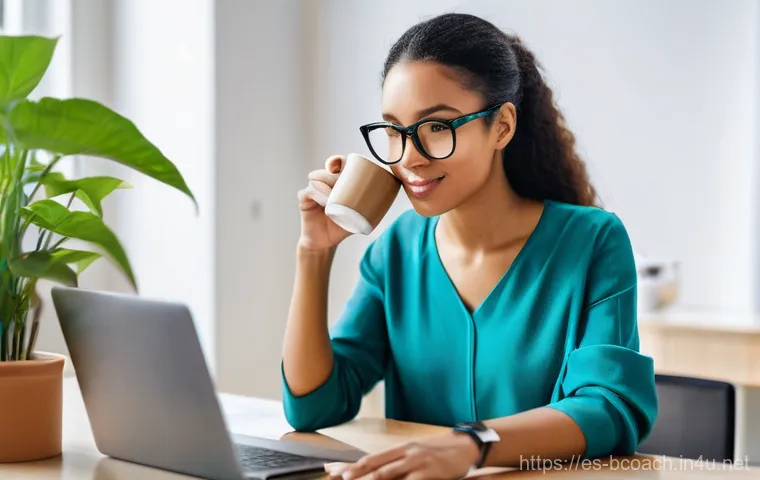 비즈니스 코칭과 온라인 강의 활용 - **Prompt 1: Empowering Business Coaching Session**
    "A professional and diverse female business c...